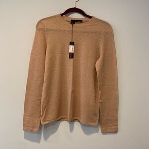 360 Women’s sweater Italian yarn alpaca, wool thin sweater size M, NWT